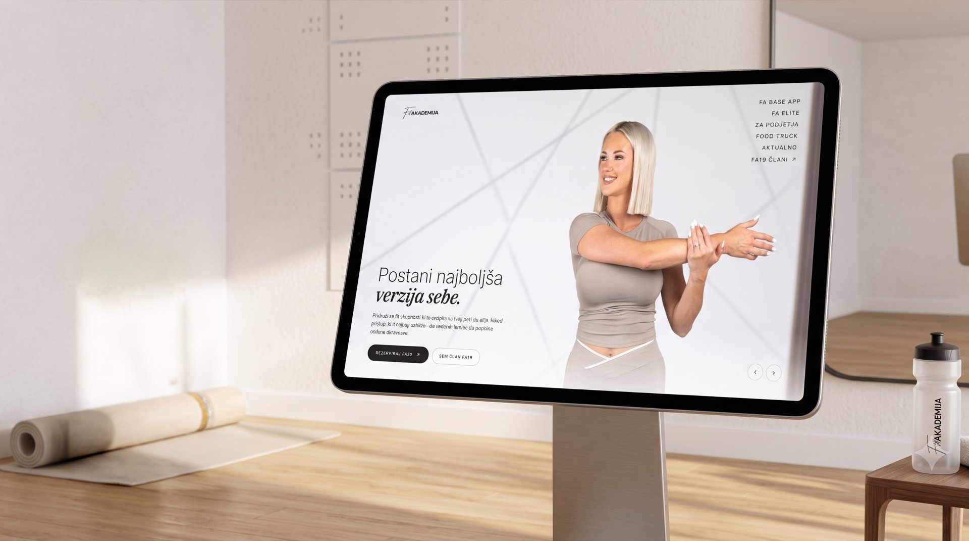 Fit Akademija — projekt agencije PARADOKS